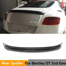 Углеродное волокно задний багажник спойлер крыла чехол для Bentley Continental GT(2nd Gen) купе 2-двери 2012