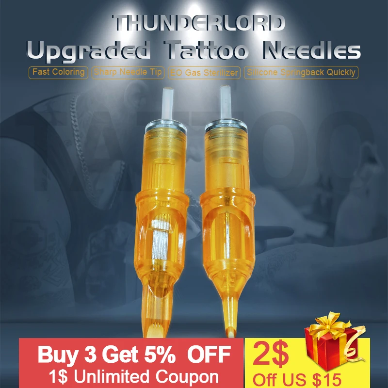 

10Pcs Magnum Tattoo Cartridge Needles Tattoo Makeup 1RL/3RL/5RL/7RL/5RM/7RM/9RM/3RS/5RS/7RS for Microblading Tattoo Machine