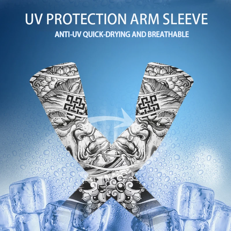 Arm sleeves Sport Cycling Running Bicycle UV Sun Protection Cuff Cover Compression Sleeves |