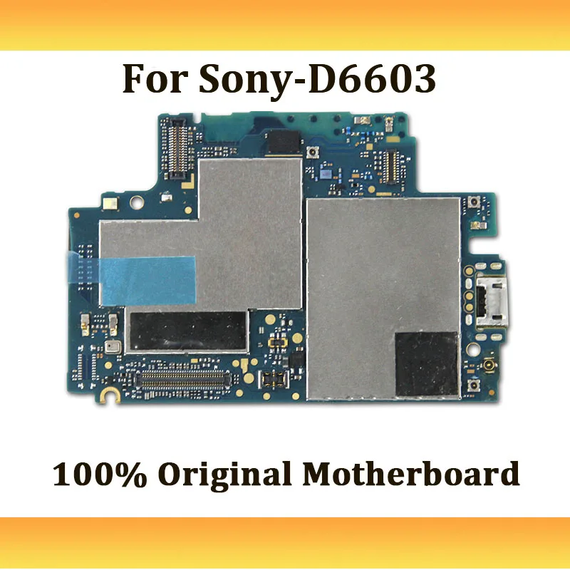 Оригинальная разблокированная материнская плата для Sony Xperia Z3 D6603 логическая