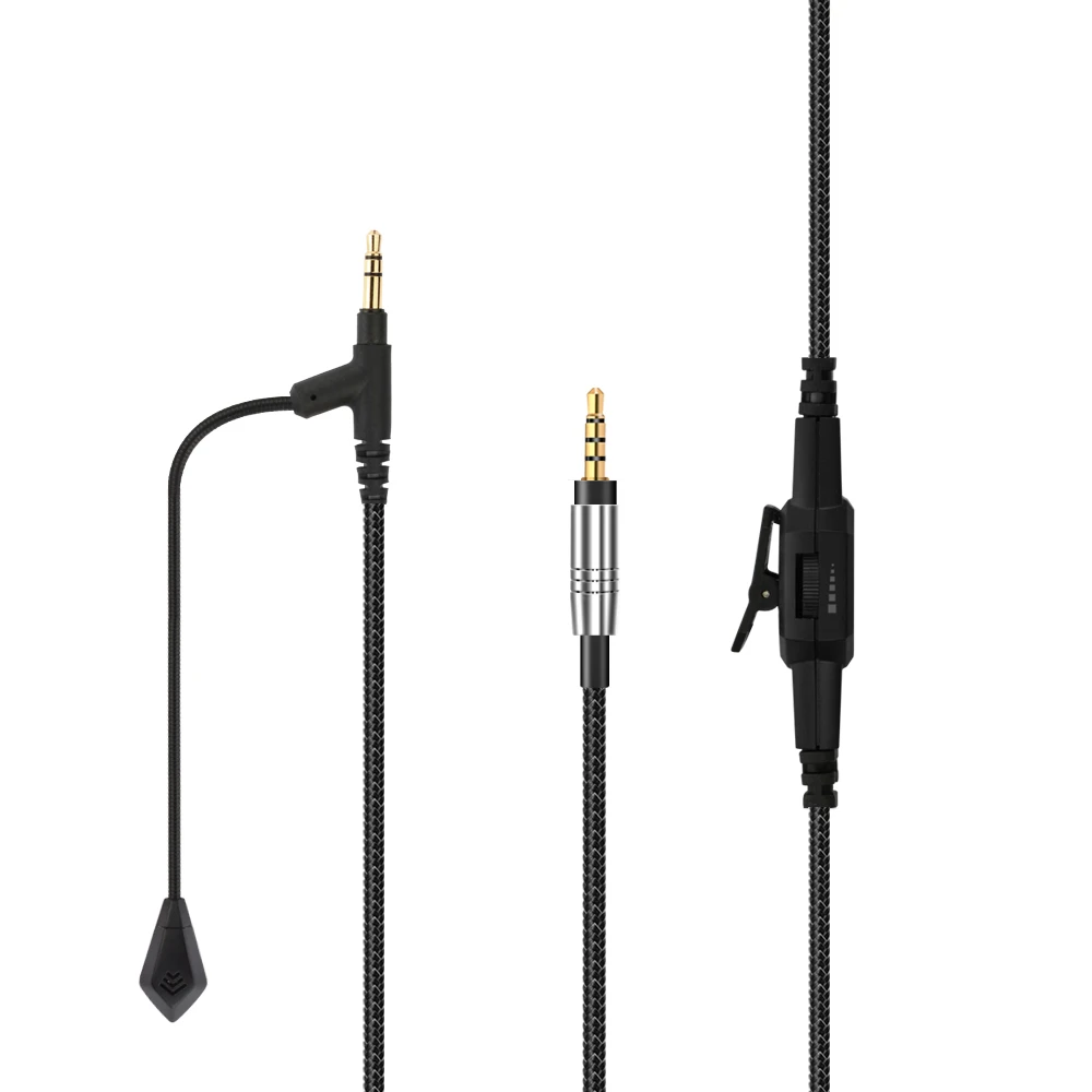 Computer voice karaoke game line for BOSE QC35 headphone cable 3 5 to 2 5mm microphone audio cable