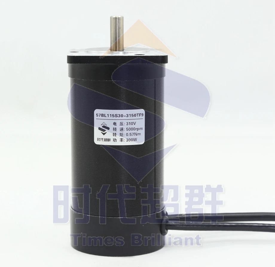 57BL115S30-3150 310V 300W 5000RPM 0.57NM, brushless DC motor