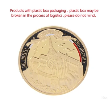 

Bretagne Commemorative Coin Handmade Alloy Art Crafts Coins Collection Souvenirs Travel Gift