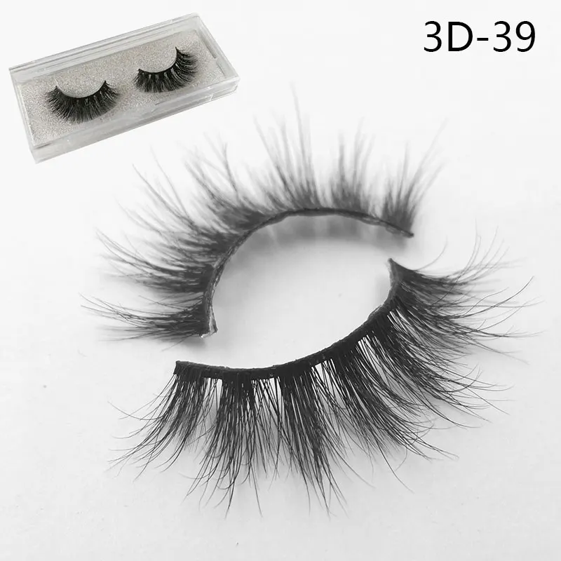 3D-39 Iflovedekd полная распродажа накладных ресниц качество 3d норковые ресницы, фирменная торговая марка норковые ресницы упаковочная коробка - Цвет: 3D-39