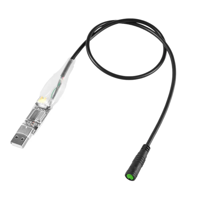  Ebike Usb Programming Cable For 8Fun / Bafang Bbs01 Bbs02 Bbs03 Bbshd Mid Drive / Center Electric B