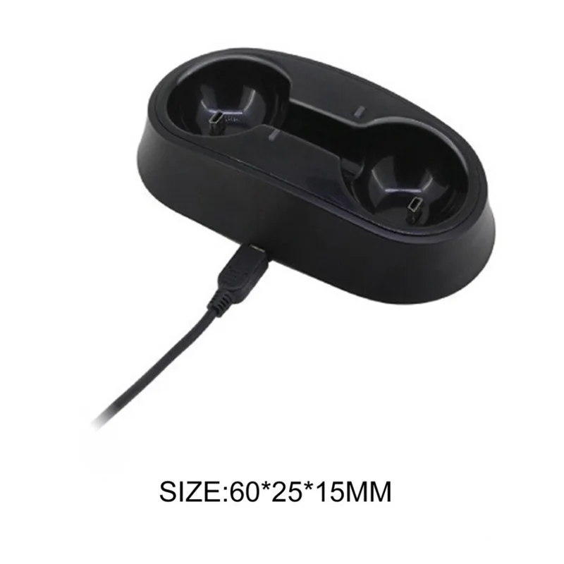 FFYY-Ipega Tp3-382 двойной игровой зарядное устройство порты Usb Move Slide зарядная док-станция Подставка держатель для Ps Move джойстик для игр в