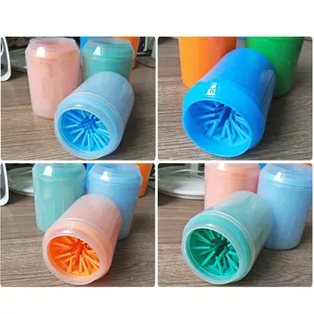 

Pet Feet Washer Brush Deshedding Portable Silicone Dog Paw Cleaner Cup Bath Cheaning