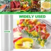 Kitchen Food Vacuum Bag Storage Bags For Vacuum Sealer Packaging Rolls Food Fresh Saver Vacuum Bags 12/15/20/25/28cm*500cm 5