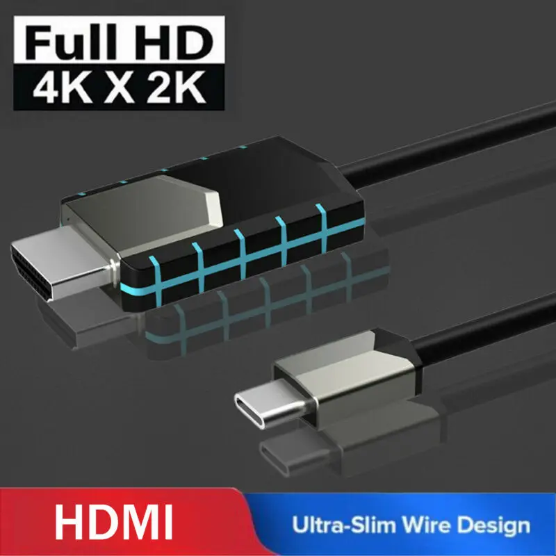  New MHL USB Type C to HDMI 1080P HD TV Cable Adapter Cable for Android phones for Samsung Audio Vid