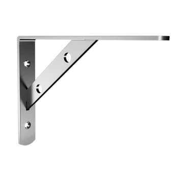 

Two pieces of 6-16 inch stainless steel bracket with triangular bracket wall-mounted bracket thickening material