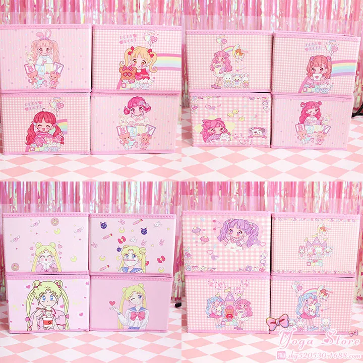 

Japanese-style Popularity GIRL'S Heart Cute Pretty Girl War Cute Students Creative Stationery Organizing Debris Desktop Glove Bo