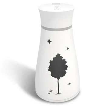 

Ultrasonic Air Humidifier Aroma Essential Maple Leaf Oil Diffuser For Home Car Usb Fogger Mist Maker With Led Night-White