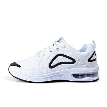 

New combination men's running shoes PU + air cushion ladies mesh shoes breathable comfort 2019 fitness casual sports shoes men