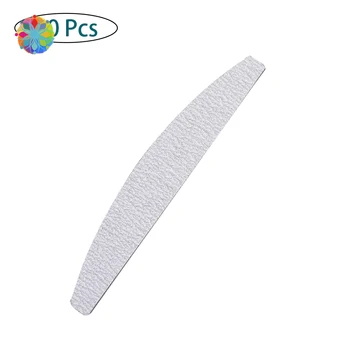 

50pcs/lot Lime 100/180 Double Side Sandpaper Nail File Sanding Buffer Block Set Grey Nail Files for UV Gel Polish Manicure Tool