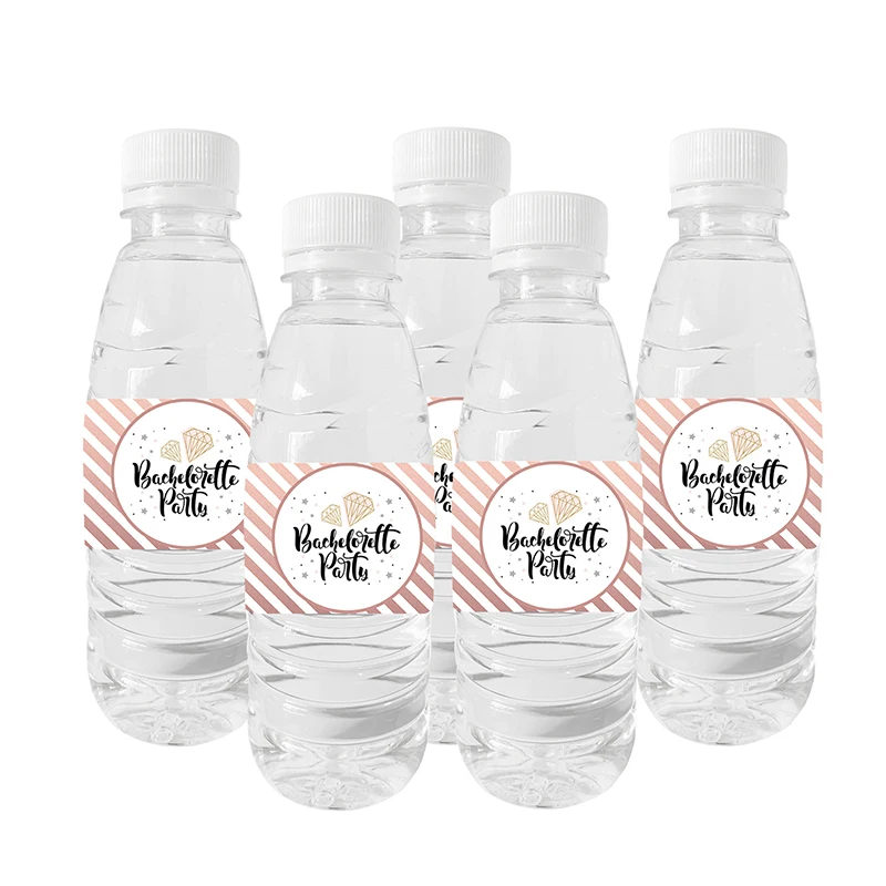 Team-Bride-Party-Bottle-Stickers-Water-Bottle-Labels-Wedding ...