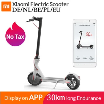 

Xiaomi Mi Electric Scooter M365 Smart E Scooter Skateboard Mini Foldable Hoverboard Longboard For Adult 30km Battery APP control