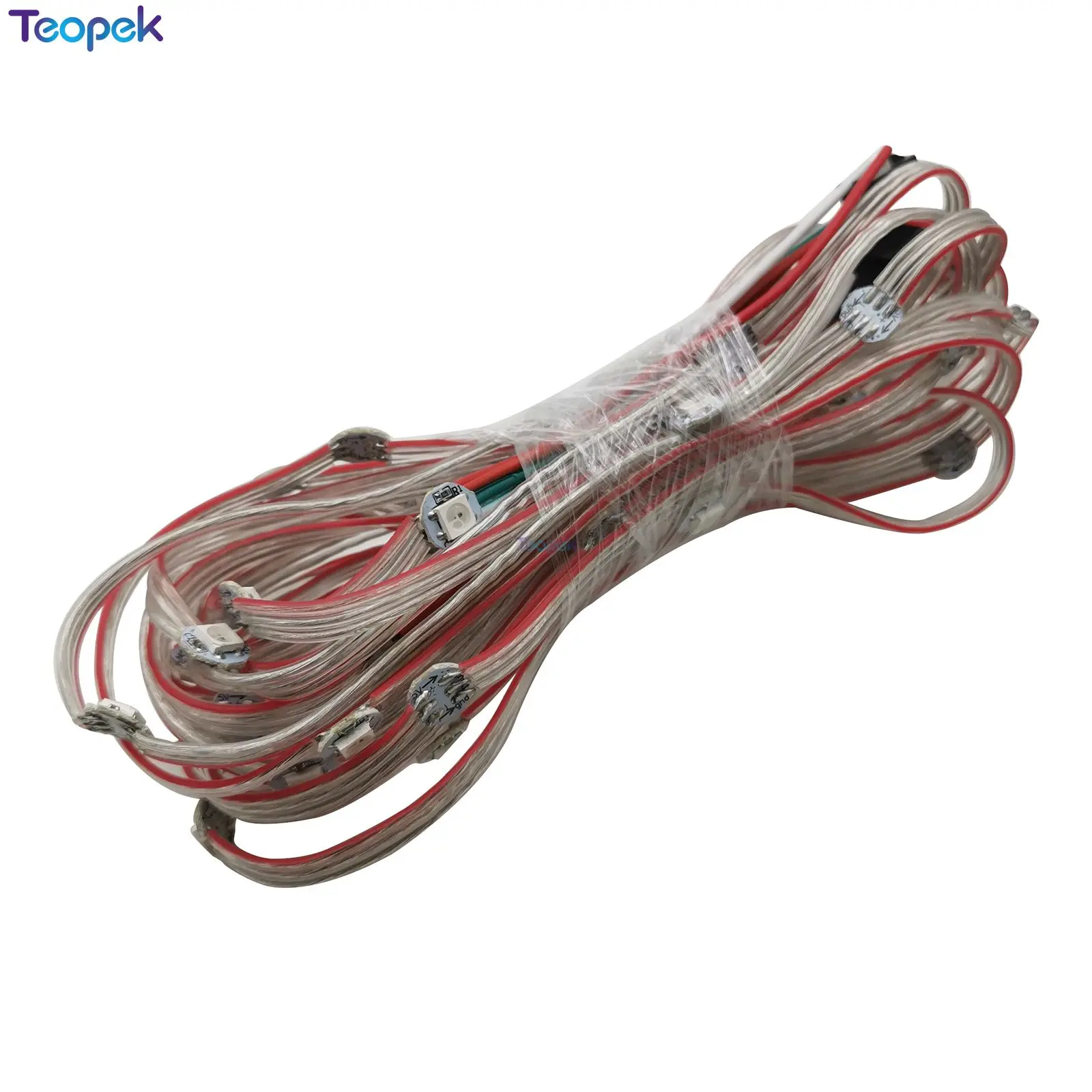 

50pcs Pre-wired WS2812B LED Module 5V WS2812 IC Built-in & 10cm Wire Addressable Idividual LED String