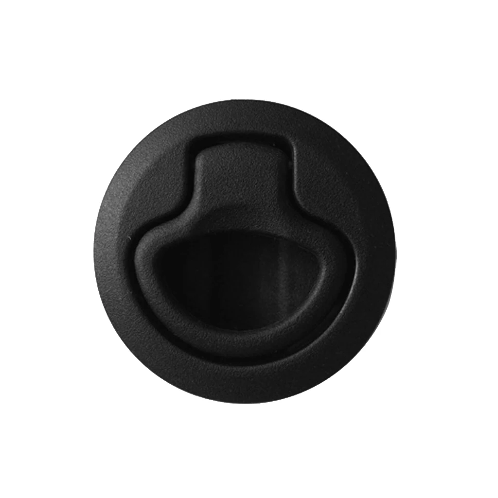 Nylon Boat Deck Hatch Inlet Handle Floor Lift Hatch Handle For Boat Deck Hatch Door - Black