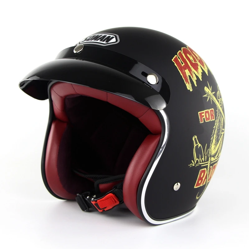 Мото rcycle шлемы для мужчин скутер мото шлем Casco vespa деревенский езда capacete de moto Крест Шлемы - Цвет: 4