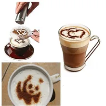 Acessórios práticos da cozinha 16pc modelo de impressão de café extravagante ferramenta de cozinha utensílios de cozinha café spray modelo gadgets de cozinha
