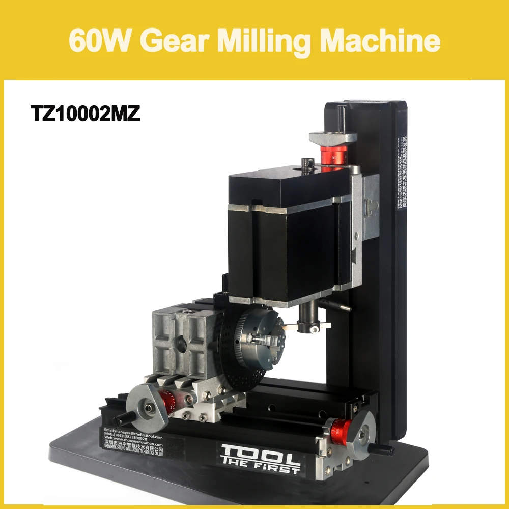 Tz10002mz 60w Mini Metal Gear Milling Machine/12000rpm Big Power