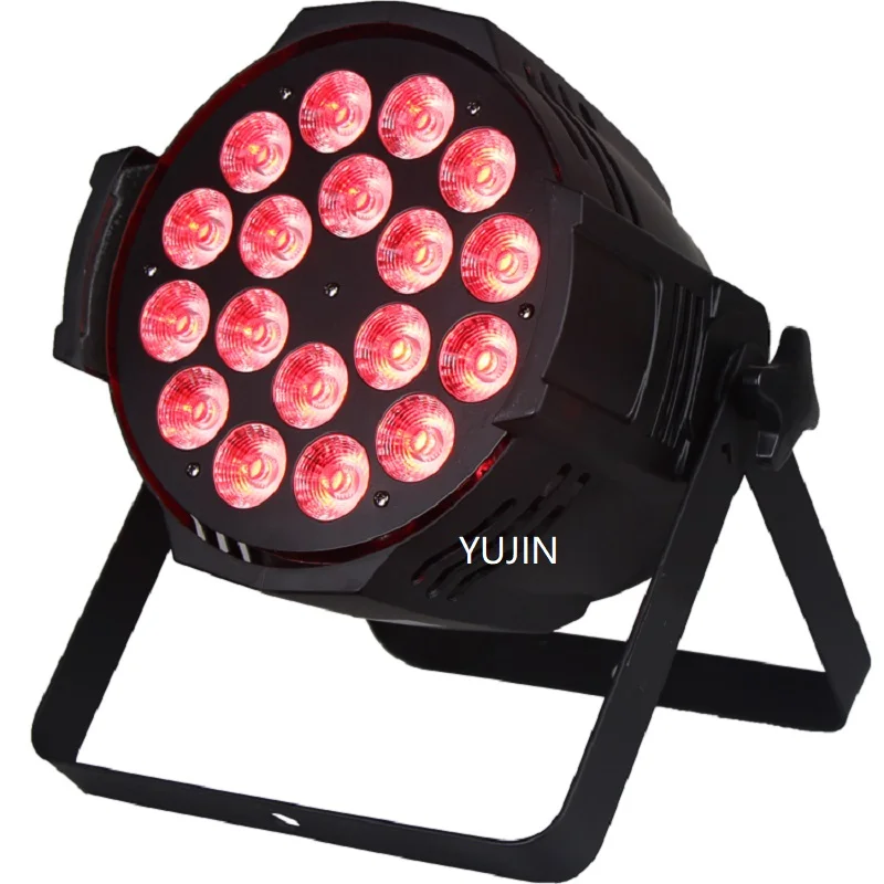 8 шт./лот светодиодный par aluminium18x15W RGBWA 5in1 DMX512 сценический свет|Эффект освещения