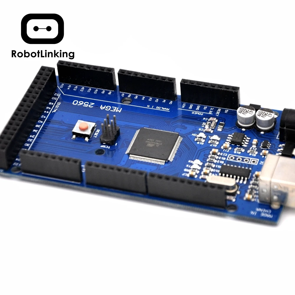 Плата Mega 2560 R3 Mega2560 REV3 (ATmega2560 16AU CH340G) совместимая с Arduino Parts|mega2560 r3|usb boardboard usb |
