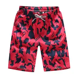 Yiwa мужские шорты летние повседневные шорты на шнурке для серфинга на море с принтом быстросохнущие шорты микро эластичность тонкая одежда
