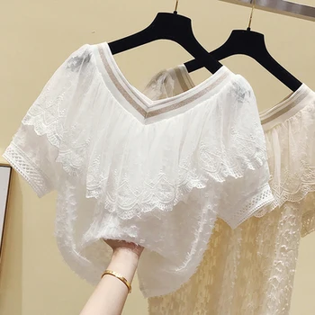 

New Arrival 2020 Summer I42401 High quality Fashion Women Chiffon Shirt