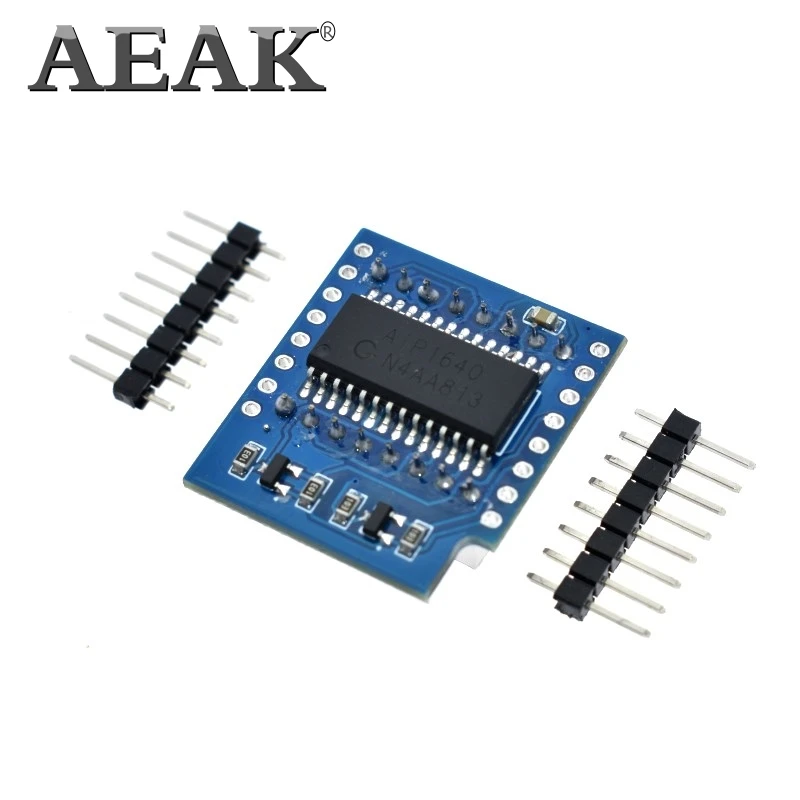 Матричный светодиодный щит AEAK V1.0.0 для WEMOS D1 миниатюрный модуль управления