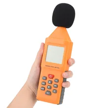 31,5 Гц~ 8 кГц децибел измеритель уровня звука портативный 40-130дб SPL измеритель уровня шума Тестер уровня звука с большим ЖК-экраном