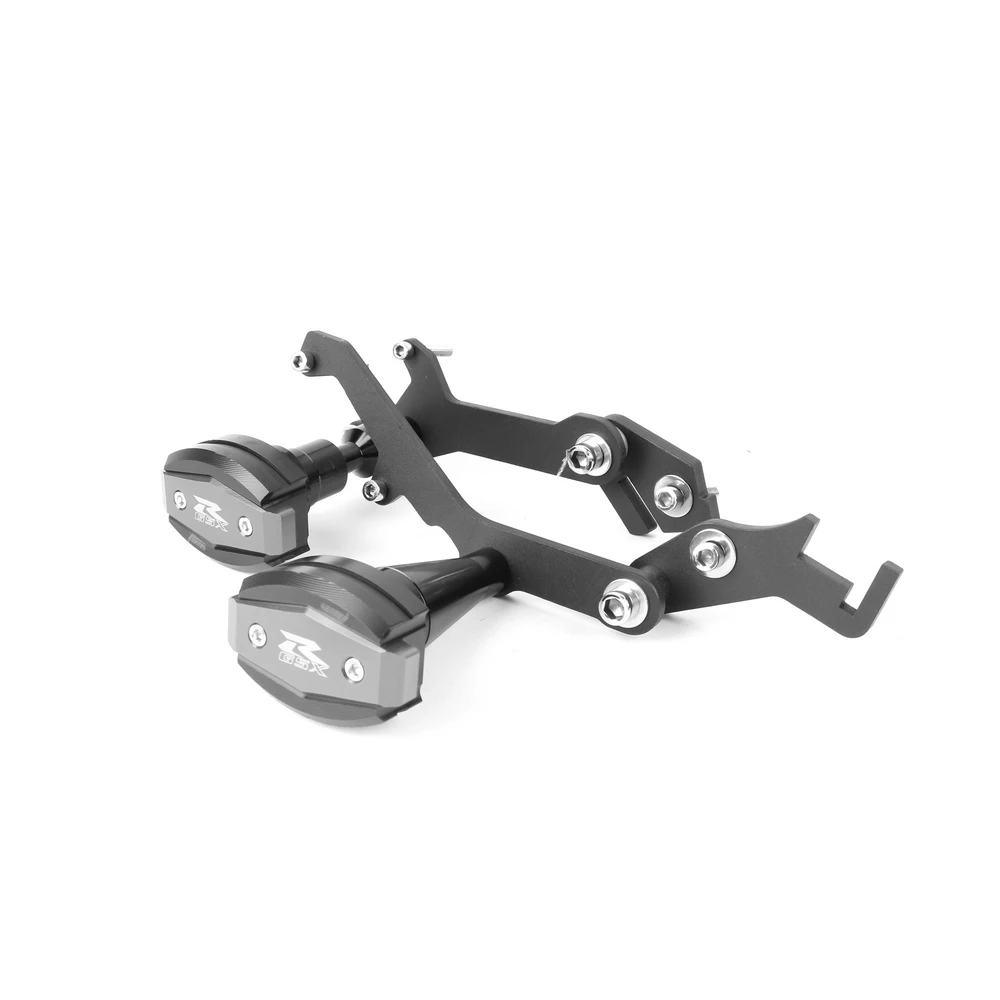 Рамка Ползунки Краш колодки протектор для Suzuki GSXR1000 GSX-R 17 18 L7 L8 - Цвет: Titanium