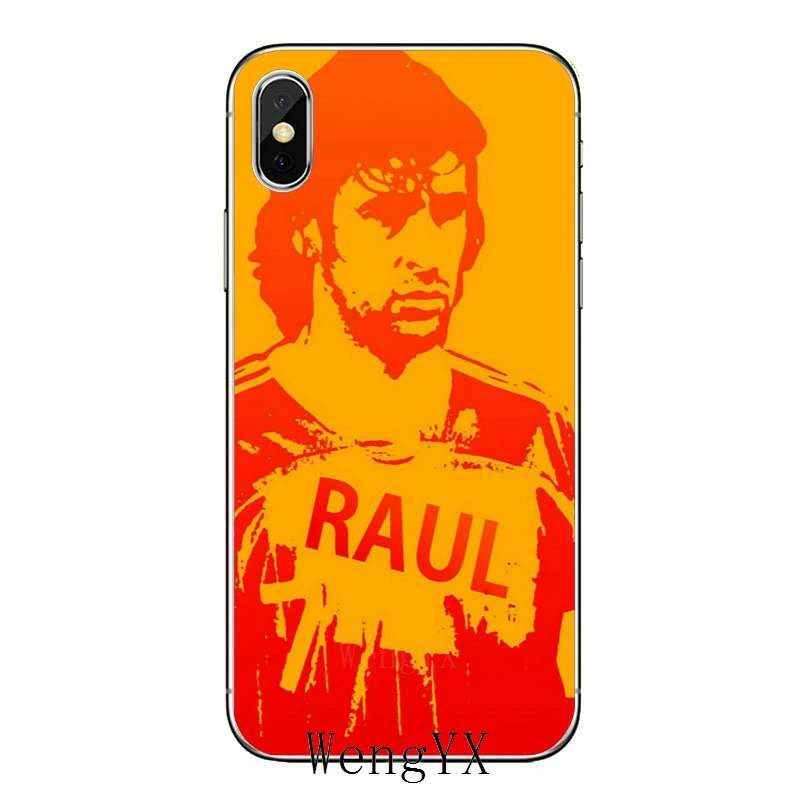 Мягкий силиконовый чехол Raul Gonzalez для футбола, чехол для Xiaomi Redmi Note 7 6 6A 5A 4 4A 3 pro S2 5 plus 4x Pocophone F1