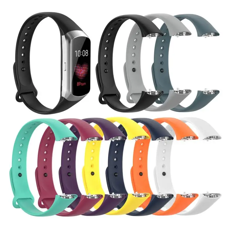 For Samsung Silicone Strap For Samsung Galaxy Fit SM-R370 Series Band Sport Smart Watch Silicone Strap Accessories