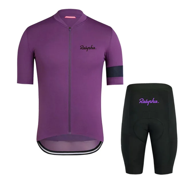 cycling jersey set 4 Велосипедная форма Летняя мужская одежда для велоспорта с коротким рукавом Одежда для спорта на открытом воздухе MTB Одежда для велоспорта Ropa Ciclismo Hombre - Цвет: cycling jersey set 4