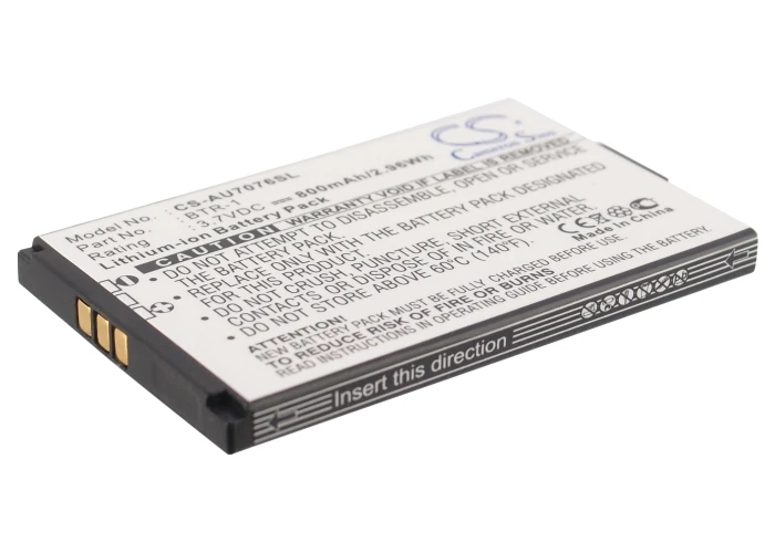 Обновленная батарея Cameron Sino для UTStarcom BTR1 CDM7076, CDM-7076 800 mAh/2.96Wh