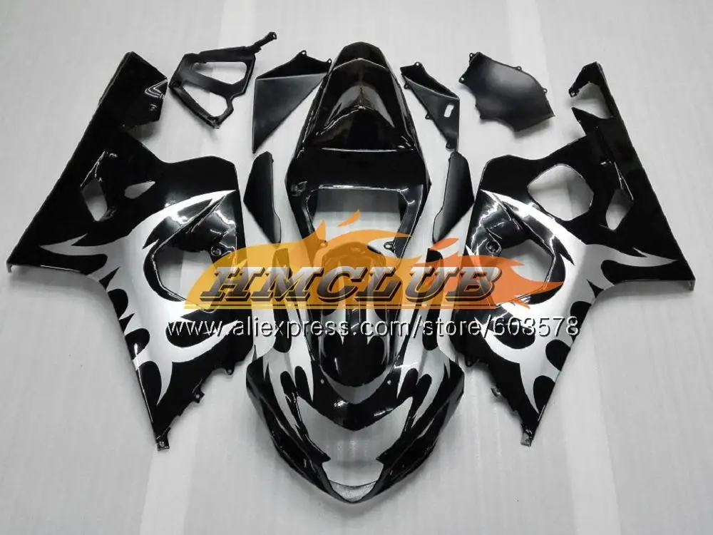 Средства ухода за кожей для SUZUKI GSXR 750 K4 GSXR 600 GSX-R600 04 05 5CL. 44 GSXR-600 GSX R750 GSXR600 04 GSXR750 2004 2005 золотистый Серебристый обтекатель - Цвет: No. 7