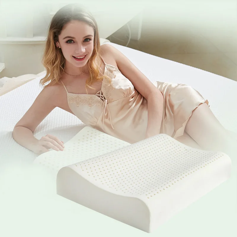 GIANTEX латексная подушка Массажная подушка для сна Ортопедическая подушка kussens Oreiller Almohada Шейная подушка с памятью