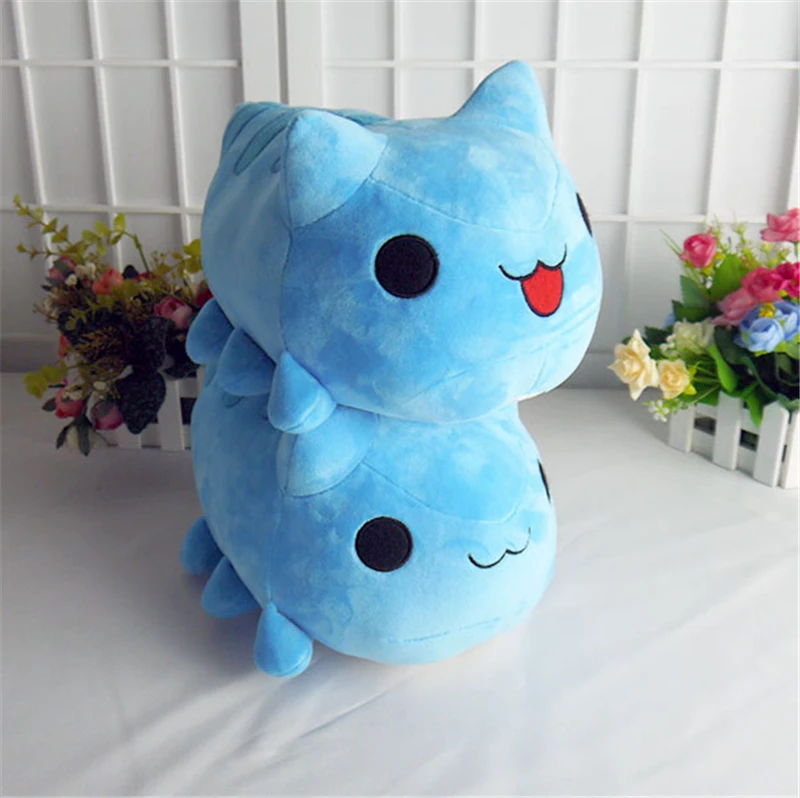 Bugcat Capoo Cosplay Blue Cat Toys Soft Plush Cartoon Dolsl Kids Gift 15CM/30CM