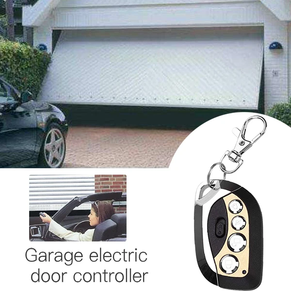 Household Supply Electric Door Home Improvement Key Garage Remote Control Replacement Keychain RC Button