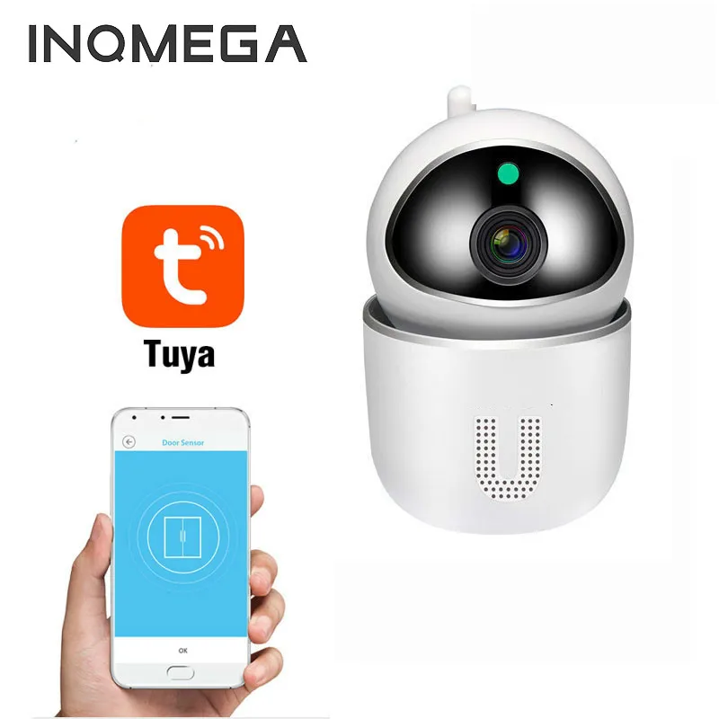INQMEGA Tuya 1080P облако Видеоняни и радионяни Wi Fi автоматическое отслеживание