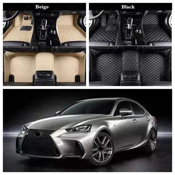 

Car Accessories CAR Foot Mats For LEXUS LS SC IS ES LX LC UX NX CT GX GS HS RX Non-slip Luxury Leather Floor Mats Auto Foot Pads