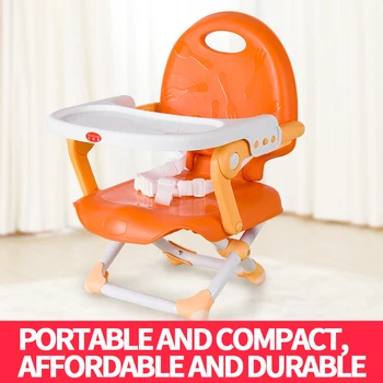 

High Chair Baby Chair Multi-function Chair Portable Chair Folding Table Colored Dining Table for Children Seat BB Stool