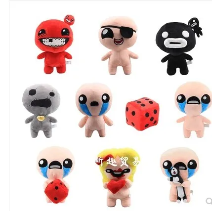 

Free shipping Anime The Binding of Isaac Afterbirth Rebirth Game Carton stuffed plush toy for children birthday gift