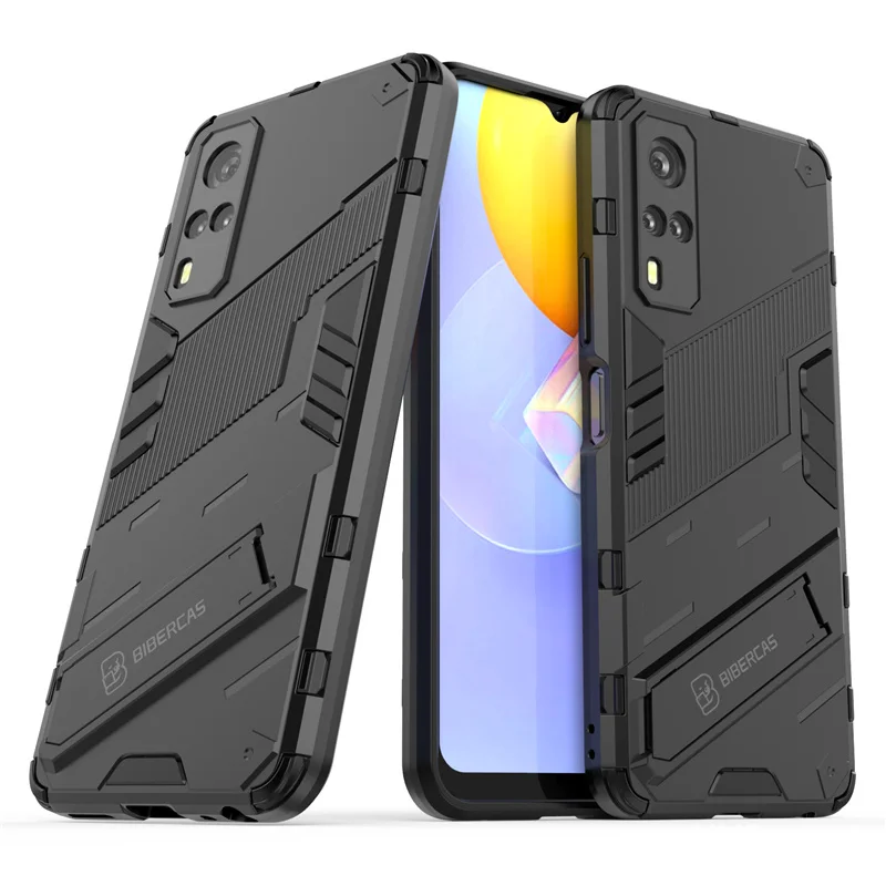 

Чехол-накладка для Vivo Y31, противоударный, с подставкой