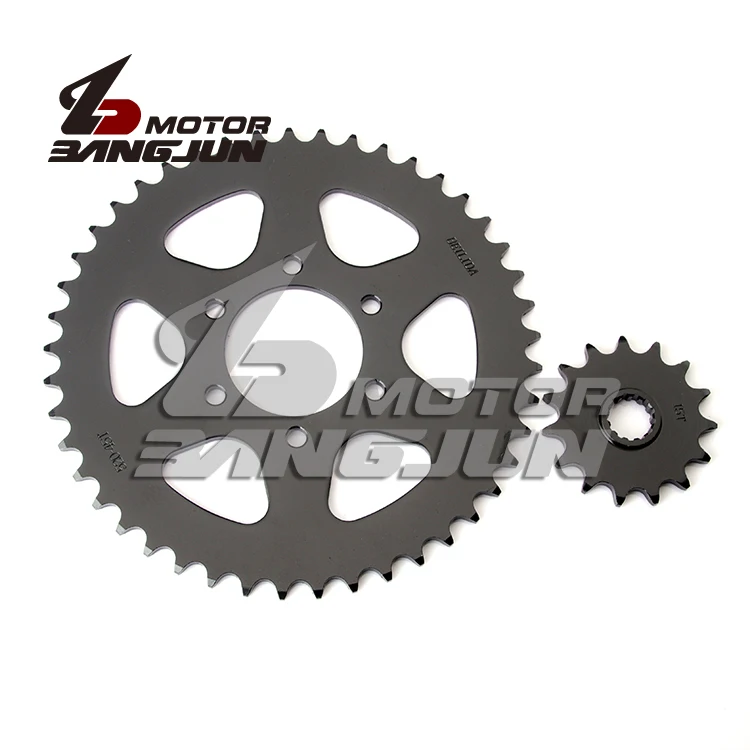 For Suzuki DR200 motocross front and rear sprocket 520 Chain sprockets
