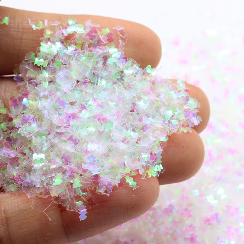 Boxi100g/500g Glitter Slime Additives Supplies Sequins Accessories DIY Sprinkles for Fluffy Clear Crunchy Clay | Игрушки и хобби