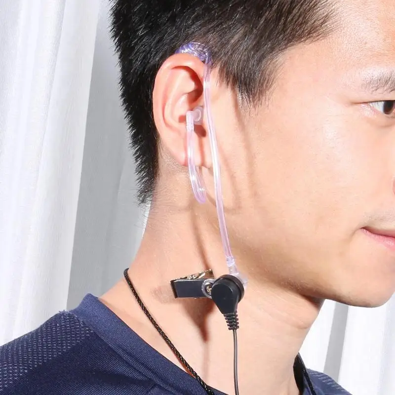 2Pin Acoustic Tube Headset Walkie Talkie Earpiece for Kenwood BaoFeng UV-5R Walkie Talkie Parts Accessories 2Pin Acoustic Tube Headset Walkie Talkie Earpiece for Kenwood BaoFeng UV-5R Walkie Talkie Parts Accessories
