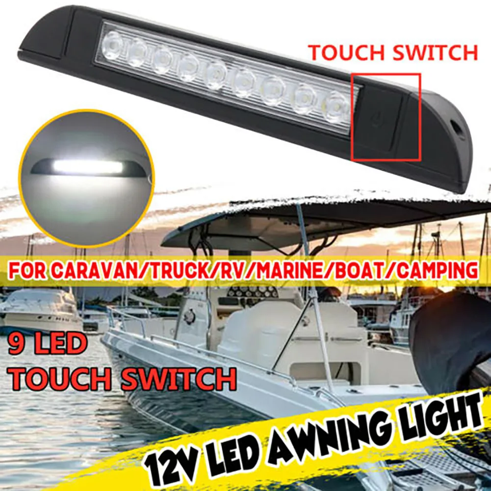 12V LED Awning Light 256mm 24V Waterproof Strip Lamp Caravan Motorhome Campervan | Автомобили и мотоциклы