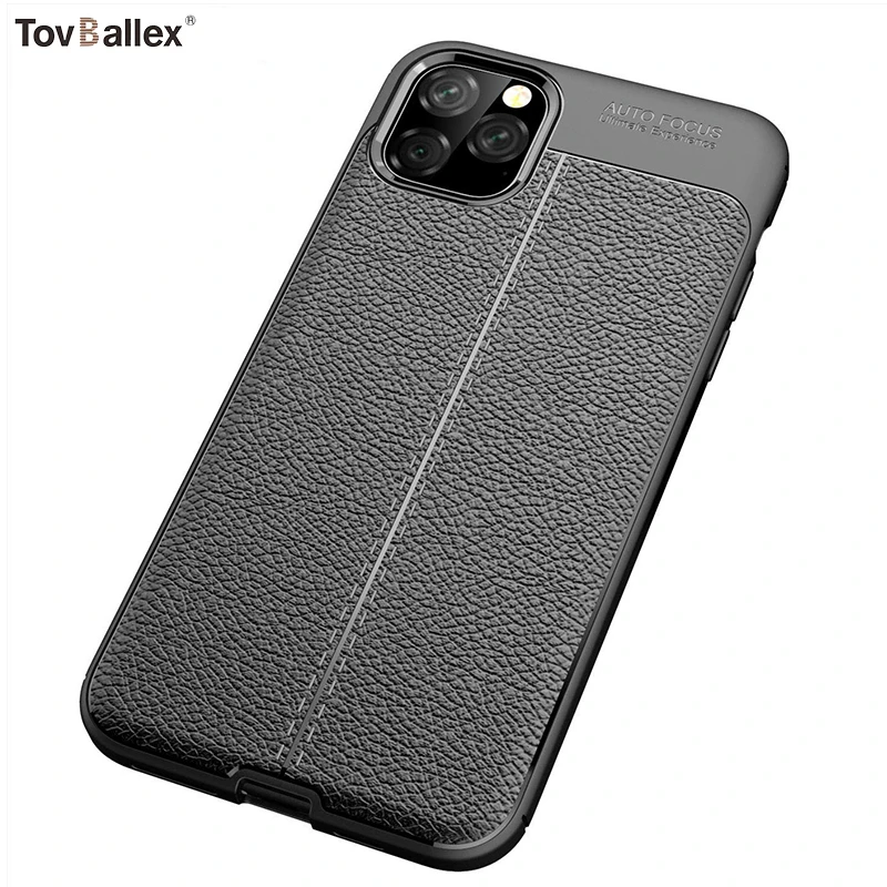 500 шт. чехол для телефона Apple iPhone 11 Pro Max XS XR X 8 7 6 6S Plus SE 5 5S силиконовый гибкий противоударный чехол с защитой от отпечатков пальцев